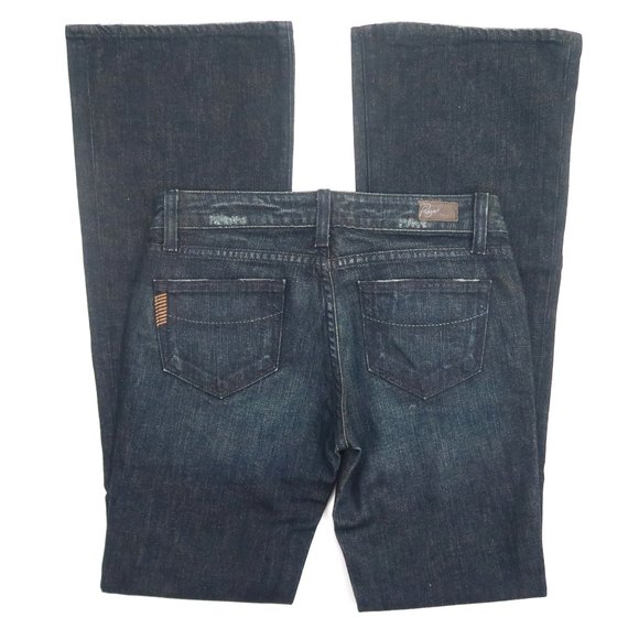 PAIGE Laurel Canyon Low Rise Bootcut Jeans 24, 26 - Picture 6 of 11
